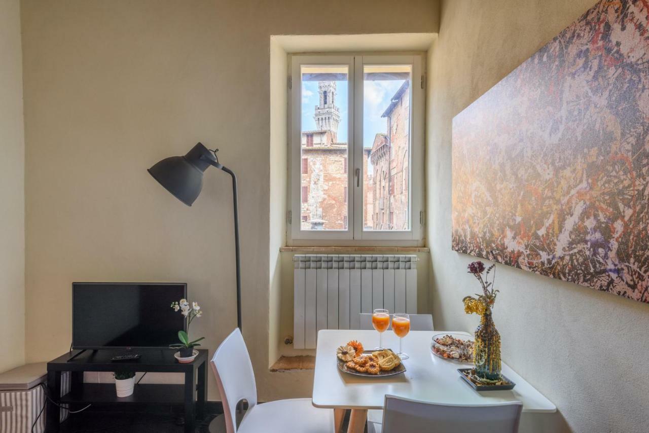 Selva Loft Torre Del Mangia Bright View Wi Fi, Air Conditioning Siena Buitenkant foto